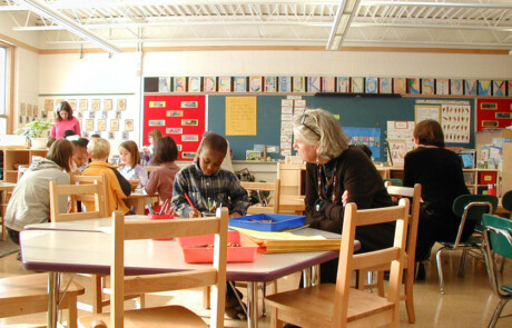 BlueLine Interior Design - Crocker Farm Elementary School