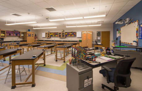 BlueLine Interior Design - Auburn Middle School